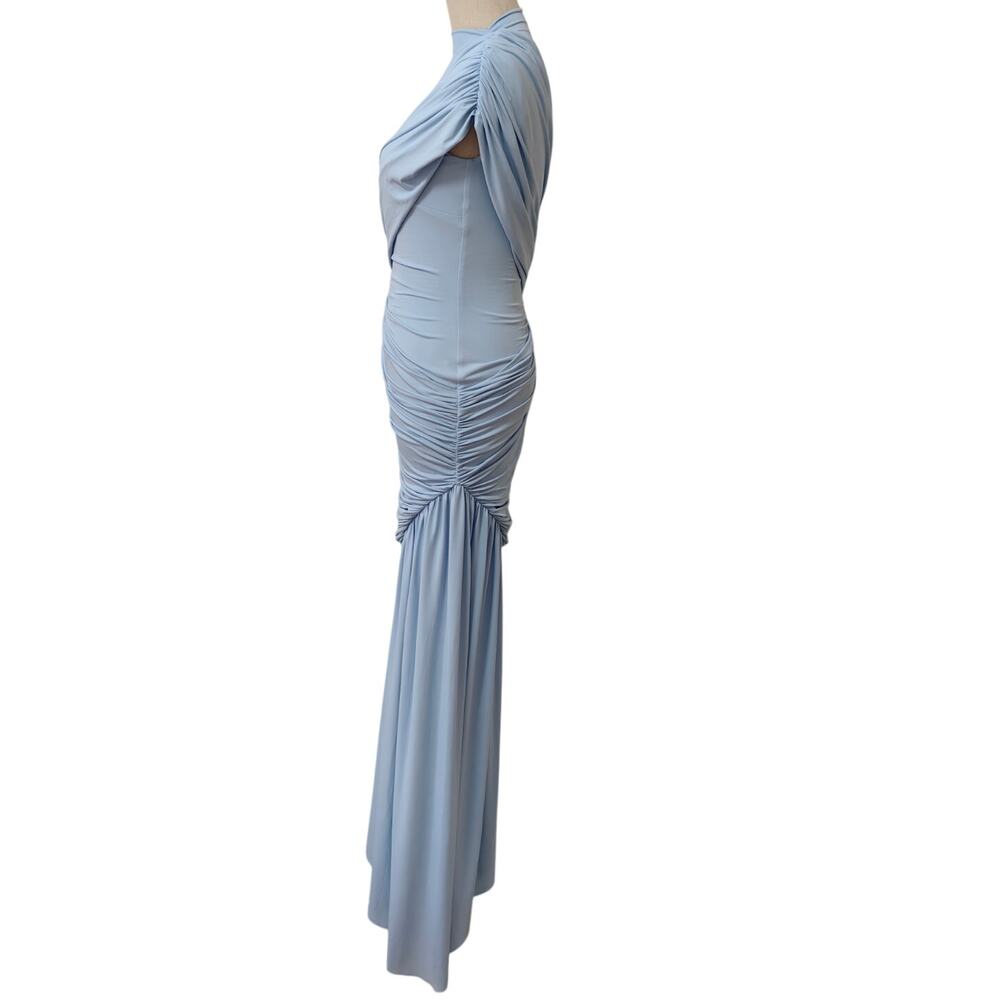DE LA VALI ravenna mini dress In Blue US 2 - Picture 9 of 9